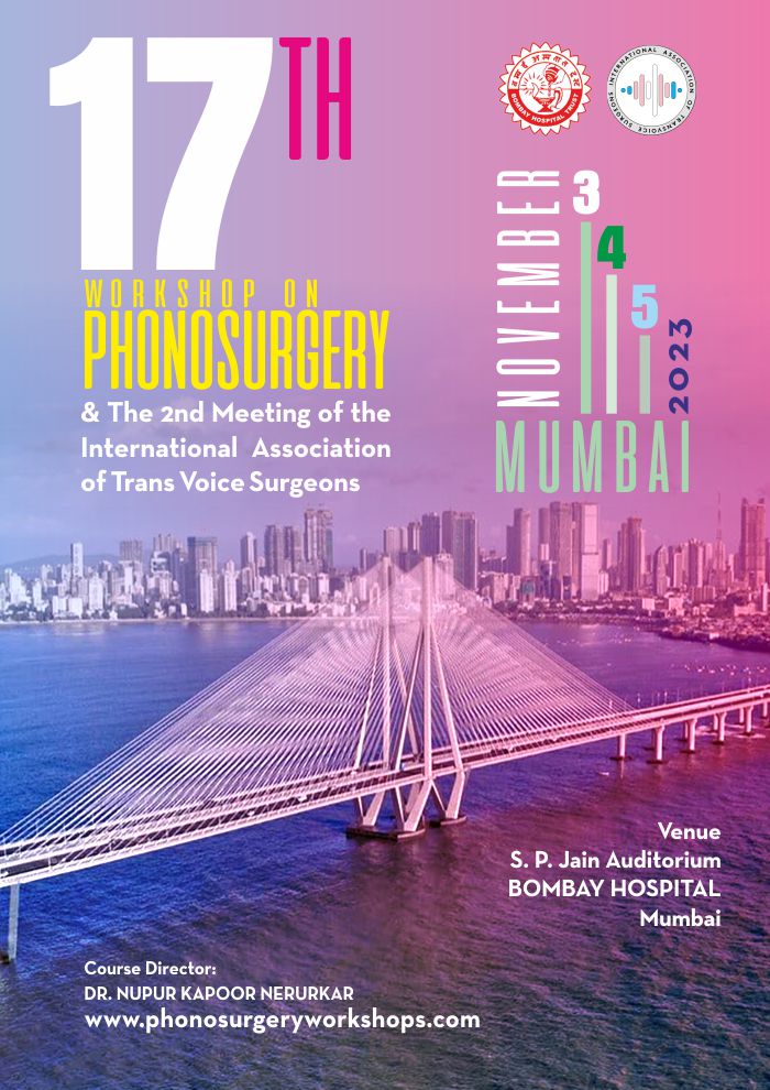 17th Workshop on Phonosurgery Brochure